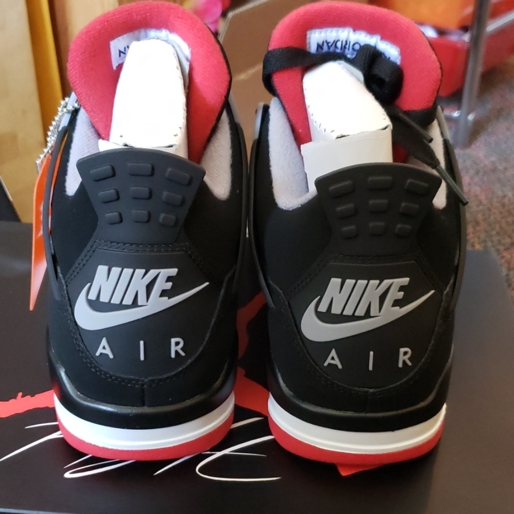 Brand new Jordan 4s Bred